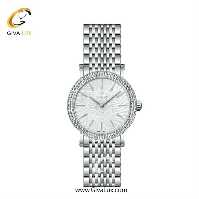 ساعت مچی اورجینال زنانه ویولت VIOLET نقره ای | نقره ای| نقره ای| کد رفرنس 0593